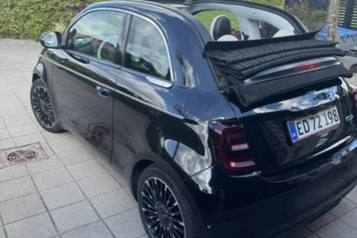Sort Fiat 500e fra 2021