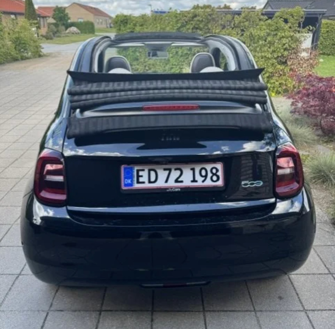 Sort Fiat 500e fra 2021