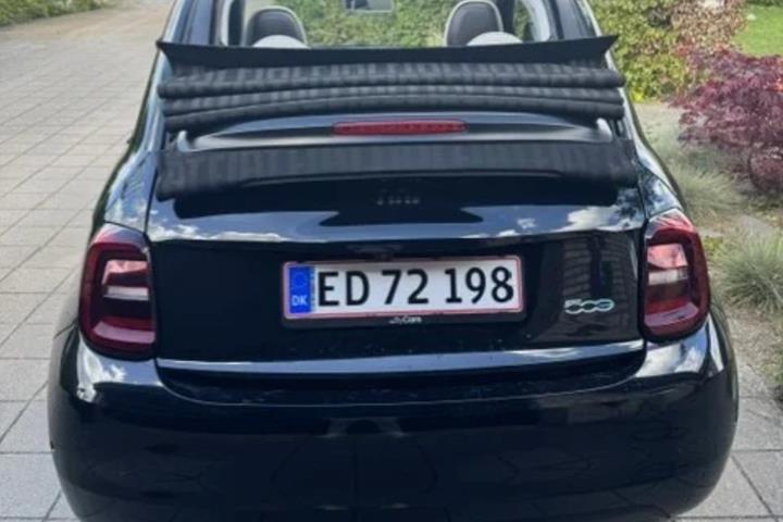 Sort Fiat 500e fra 2021