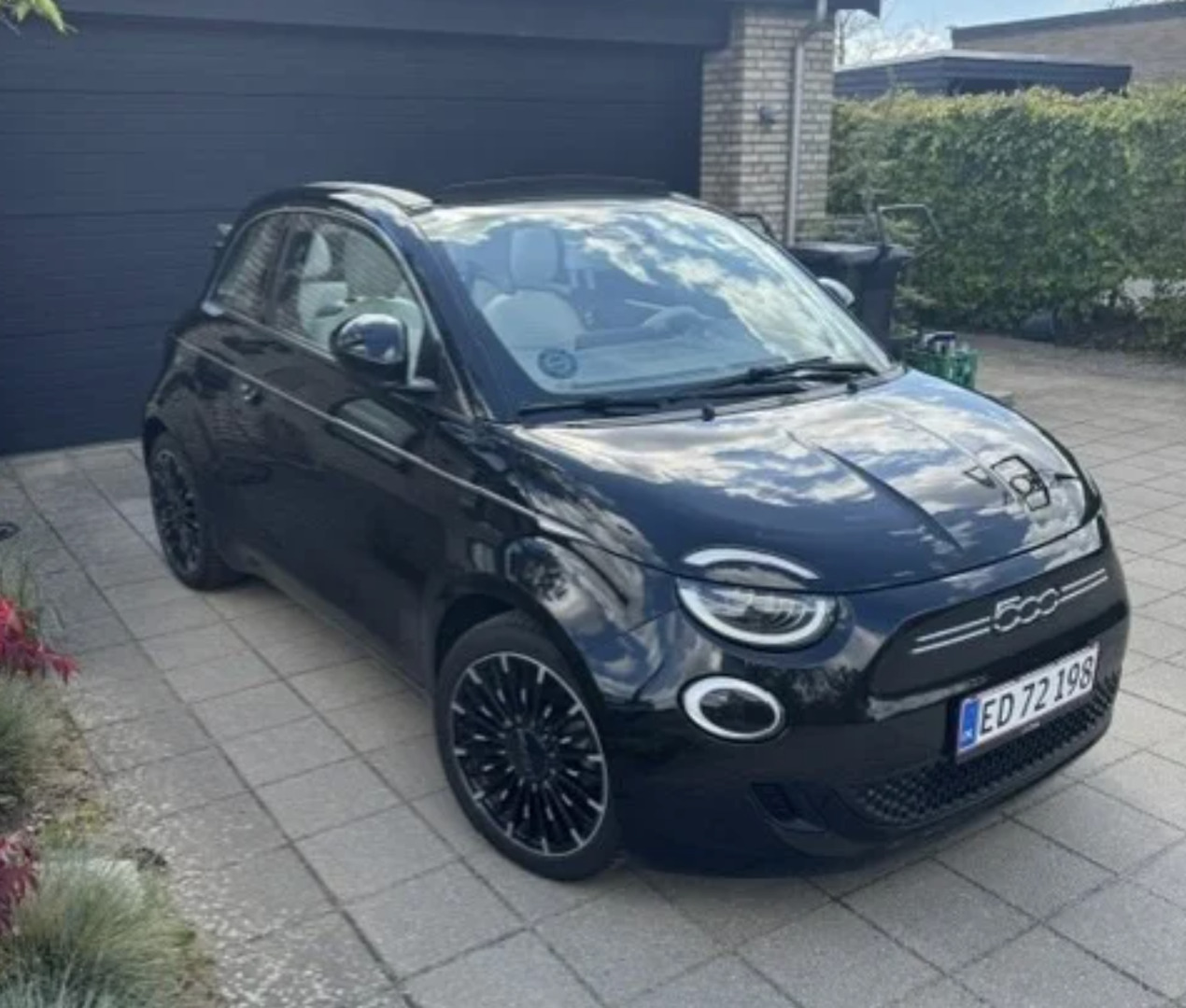 Sort Fiat 500e fra 2021