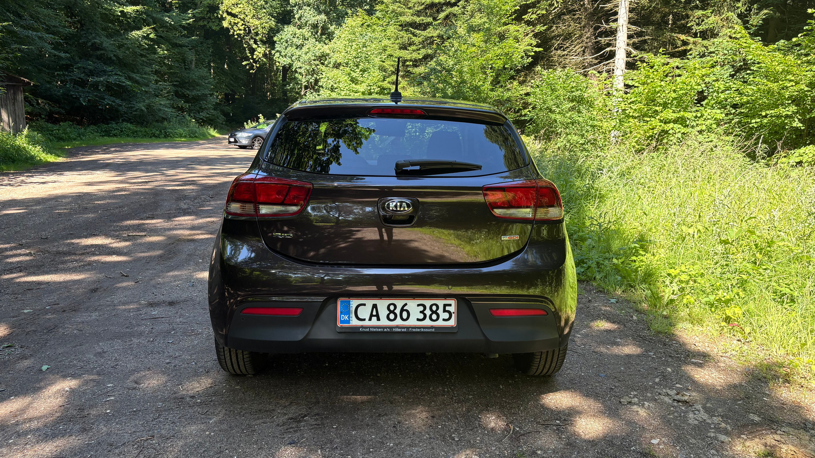 Brun Kia Rio fra 2018