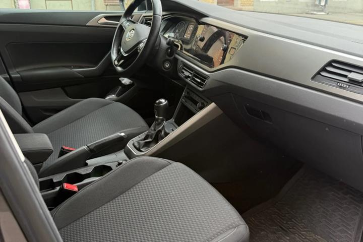 Sort VW Polo fra 2019