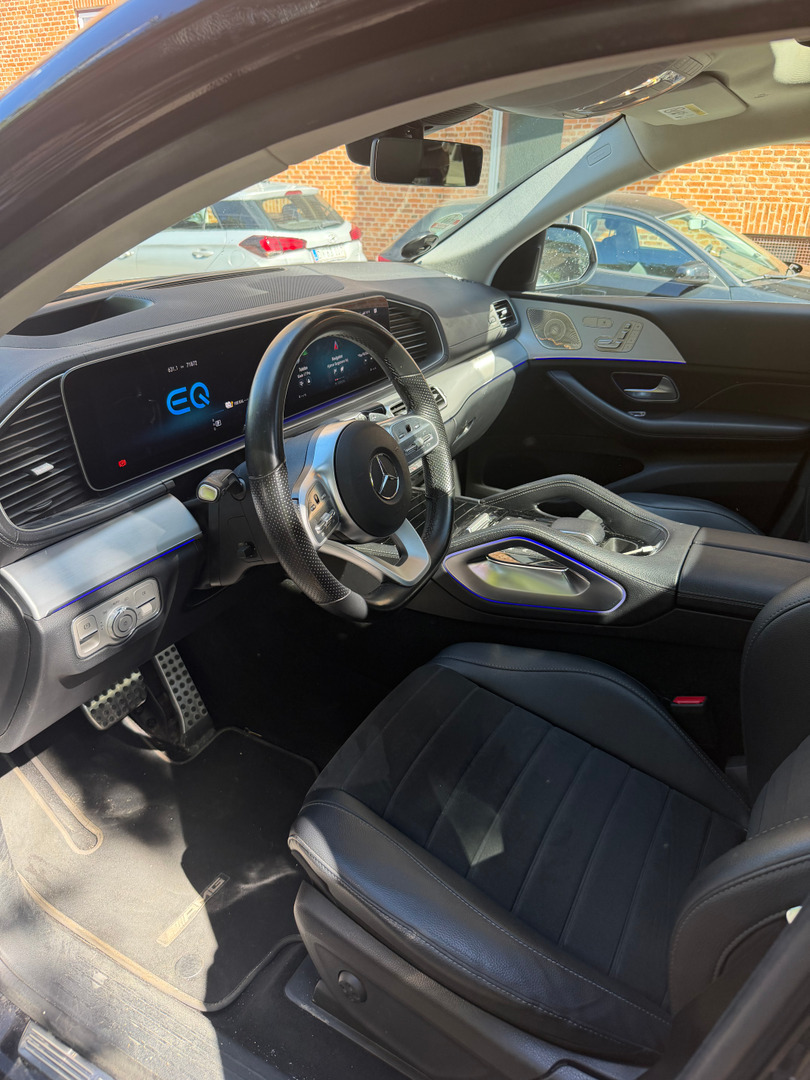 Sort Mercedes GLE350 de fra 2021