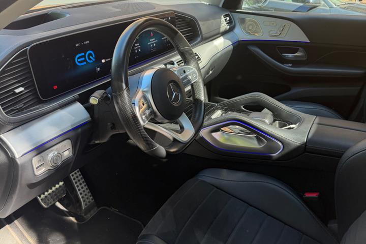 Sort Mercedes GLE350 de fra 2021