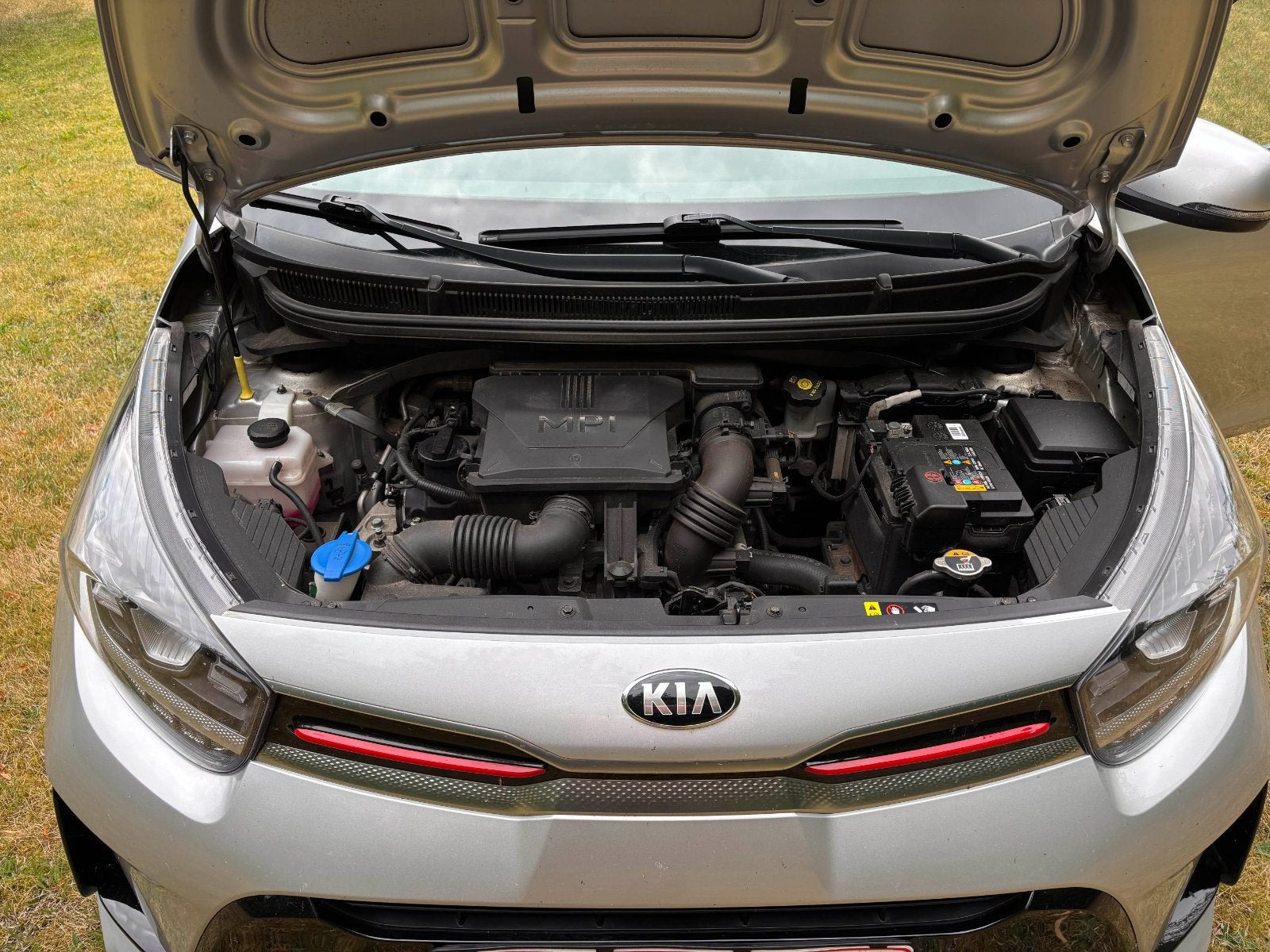 Sølv Kia Picanto fra 2020