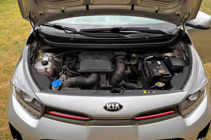 Sølv Kia Picanto fra 2020