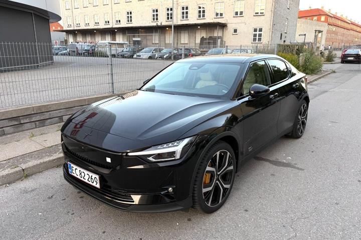 Sort Polestar 2 fra 2023