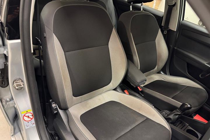 Sølv Skoda Fabia fra 2018