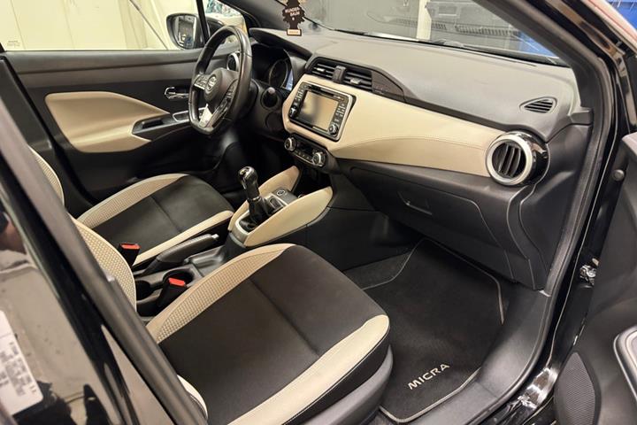 Sort Nissan Micra fra 2017