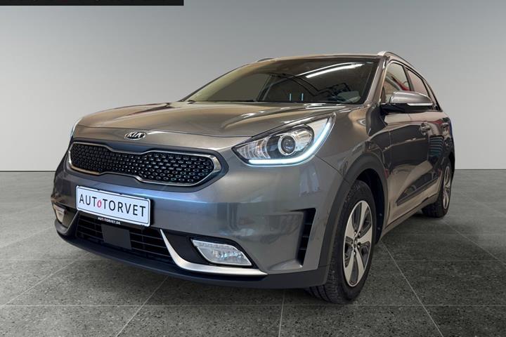 Grå Kia Niro fra 2017