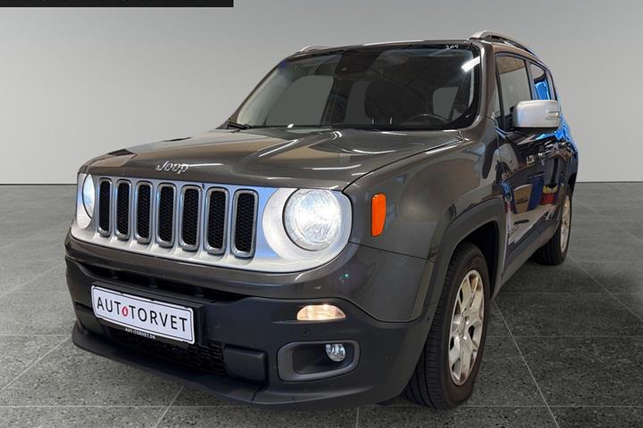 Grå Jeep Renegade fra 2017