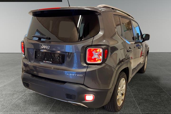 Grå Jeep Renegade fra 2017