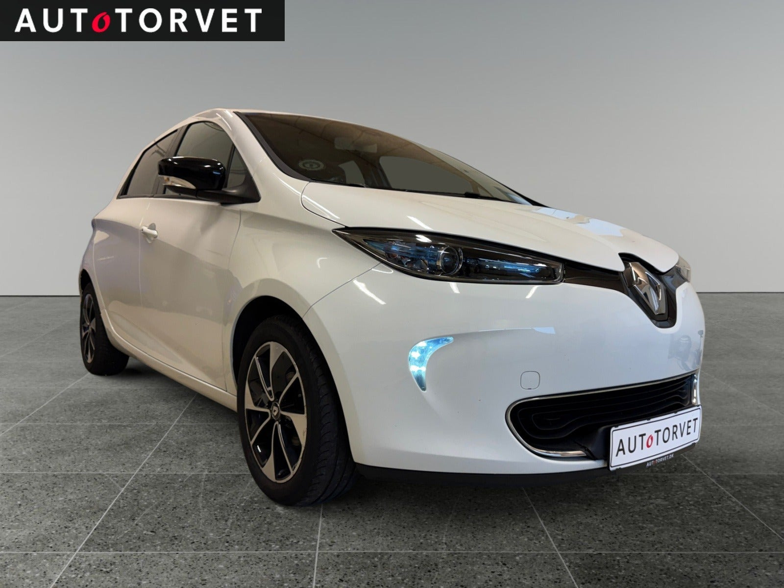 Hvid Renault Zoe fra 2019