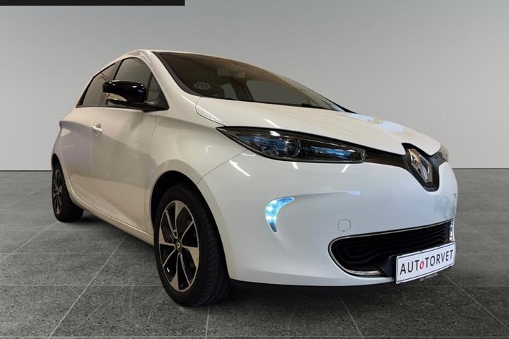 Hvid Renault Zoe fra 2019