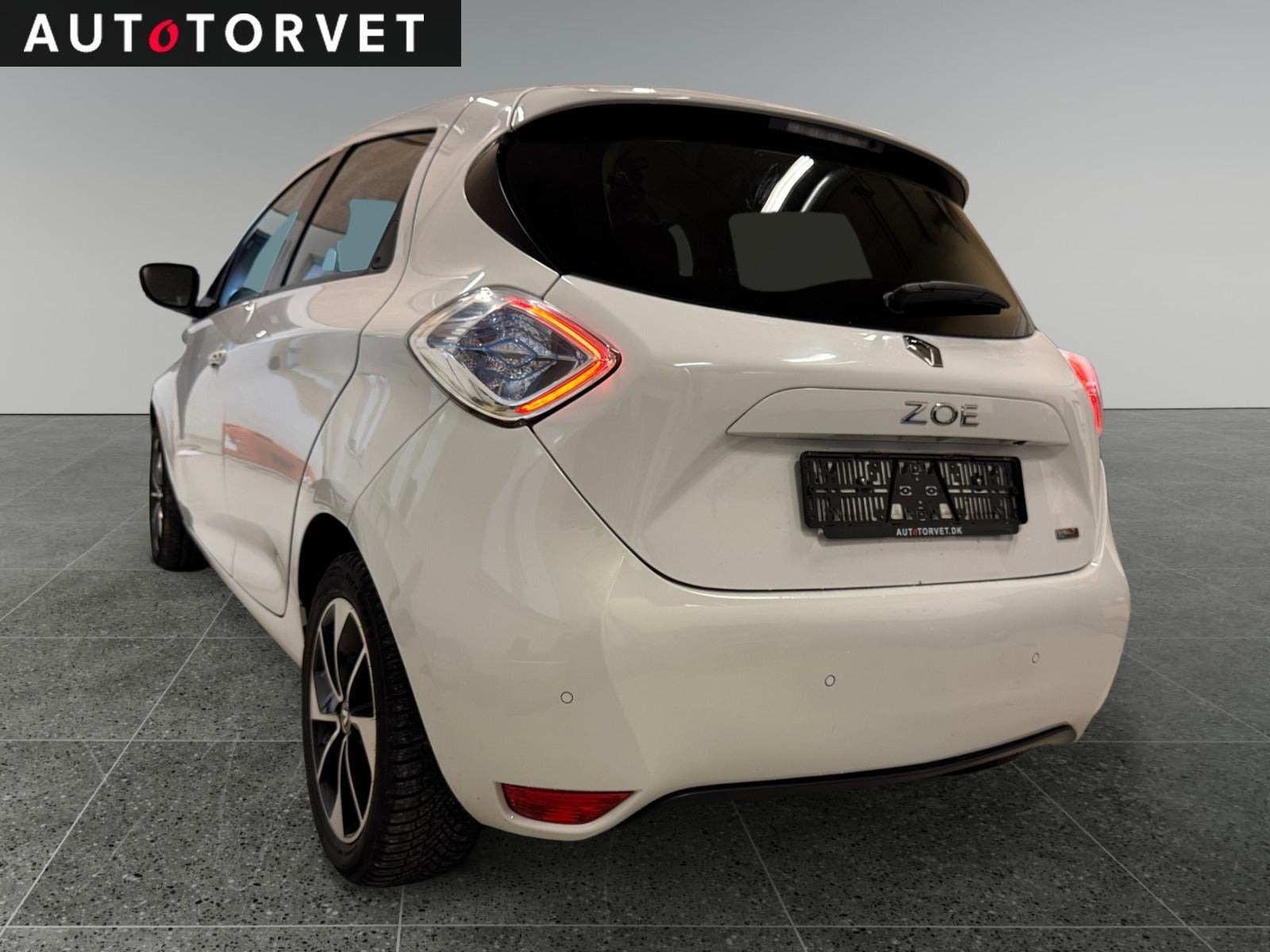 Hvid Renault Zoe fra 2019