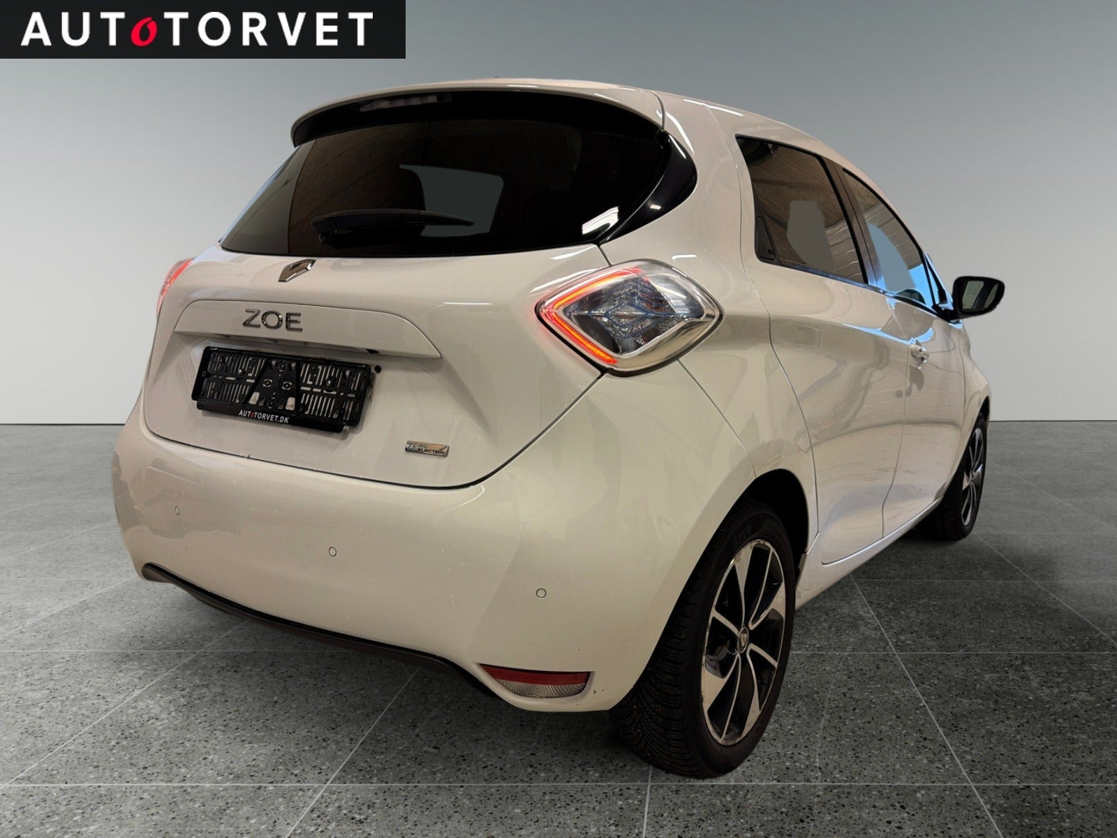 Hvid Renault Zoe fra 2019