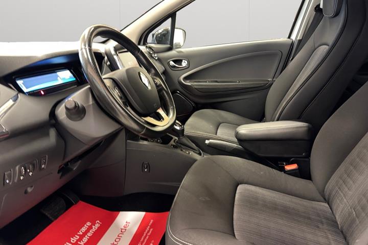Hvid Renault Zoe fra 2019
