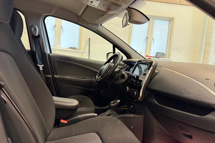 Hvid Renault Zoe fra 2019