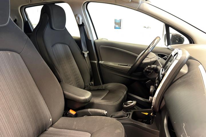 Hvid Renault Zoe fra 2019