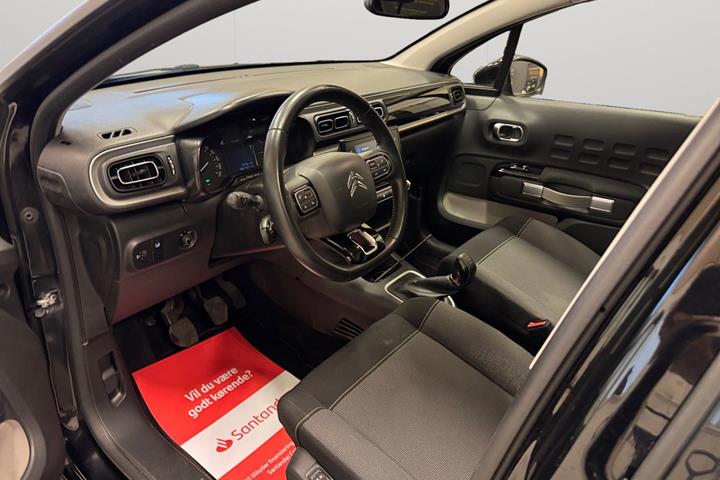 Sort Citroën C3 fra 2020