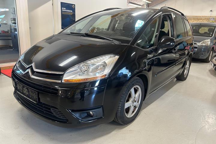 Sort Citroën Grand C4 Picasso fra 2011 set udefra