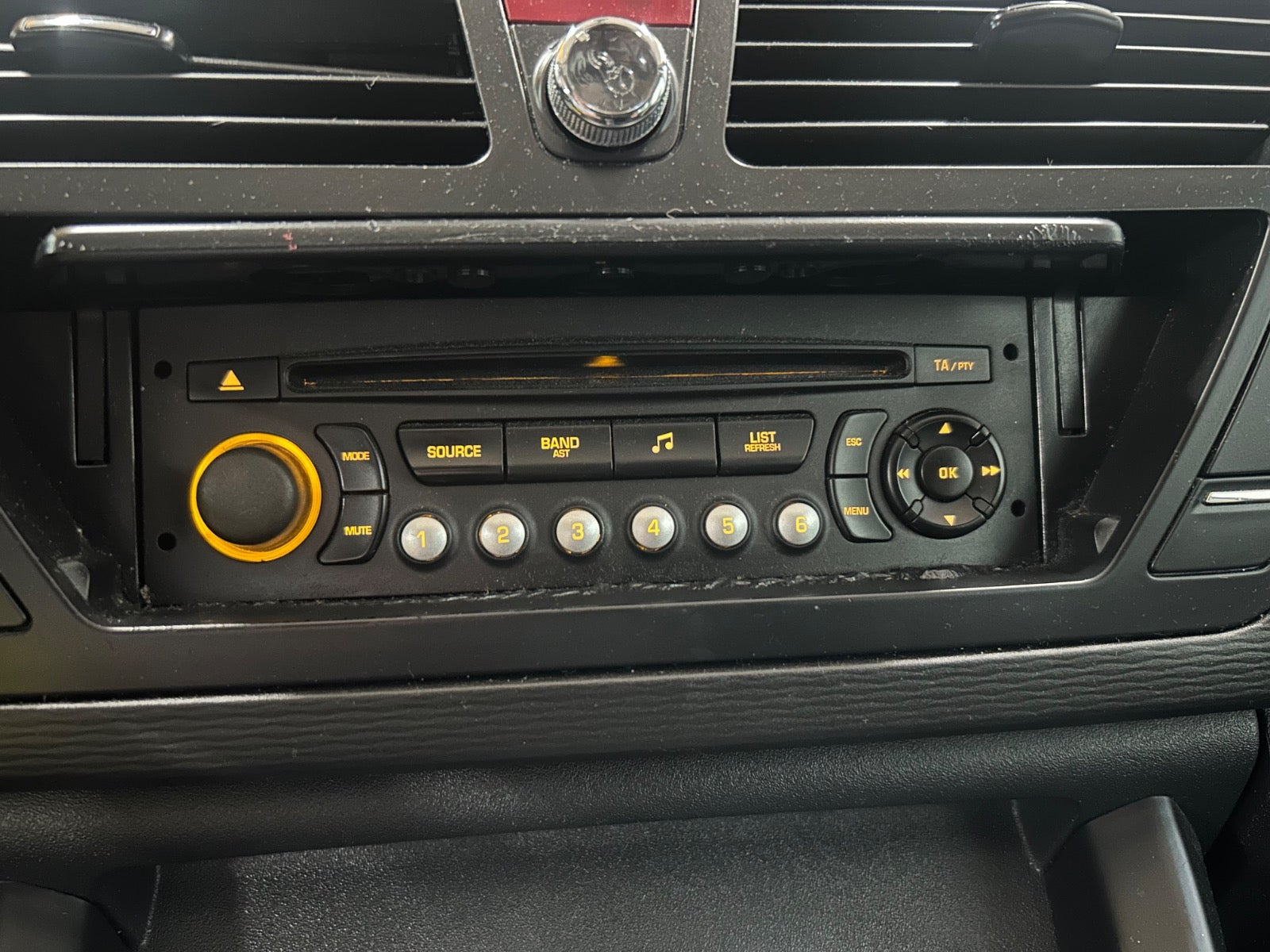 Sort Citroën Grand C4 Picasso fra 2011