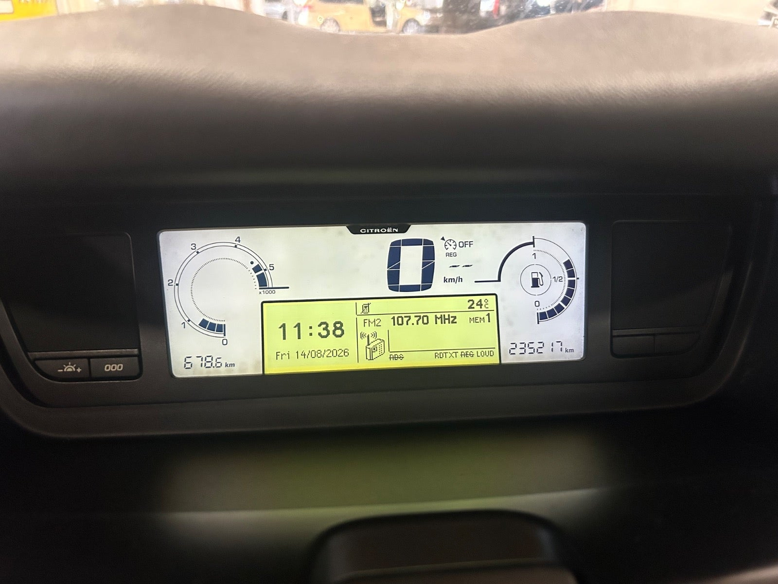 Sort Citroën Grand C4 Picasso fra 2011