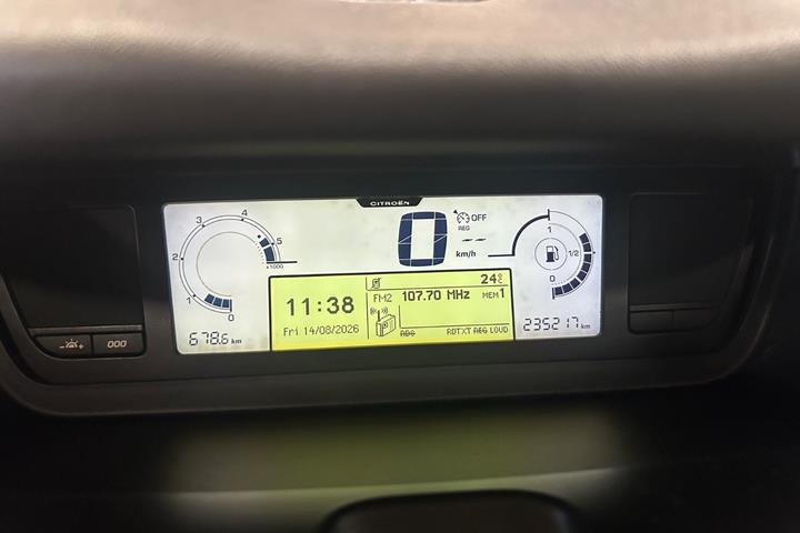 Sort Citroën Grand C4 Picasso fra 2011