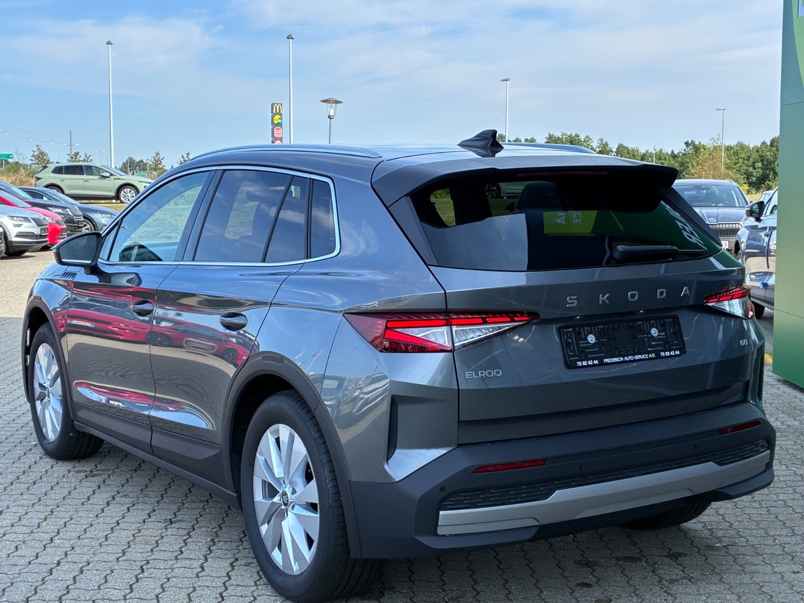 Grå Skoda Elroq fra 2027