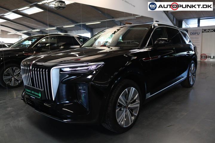 Sort Hongqi E-HS9 fra 2024