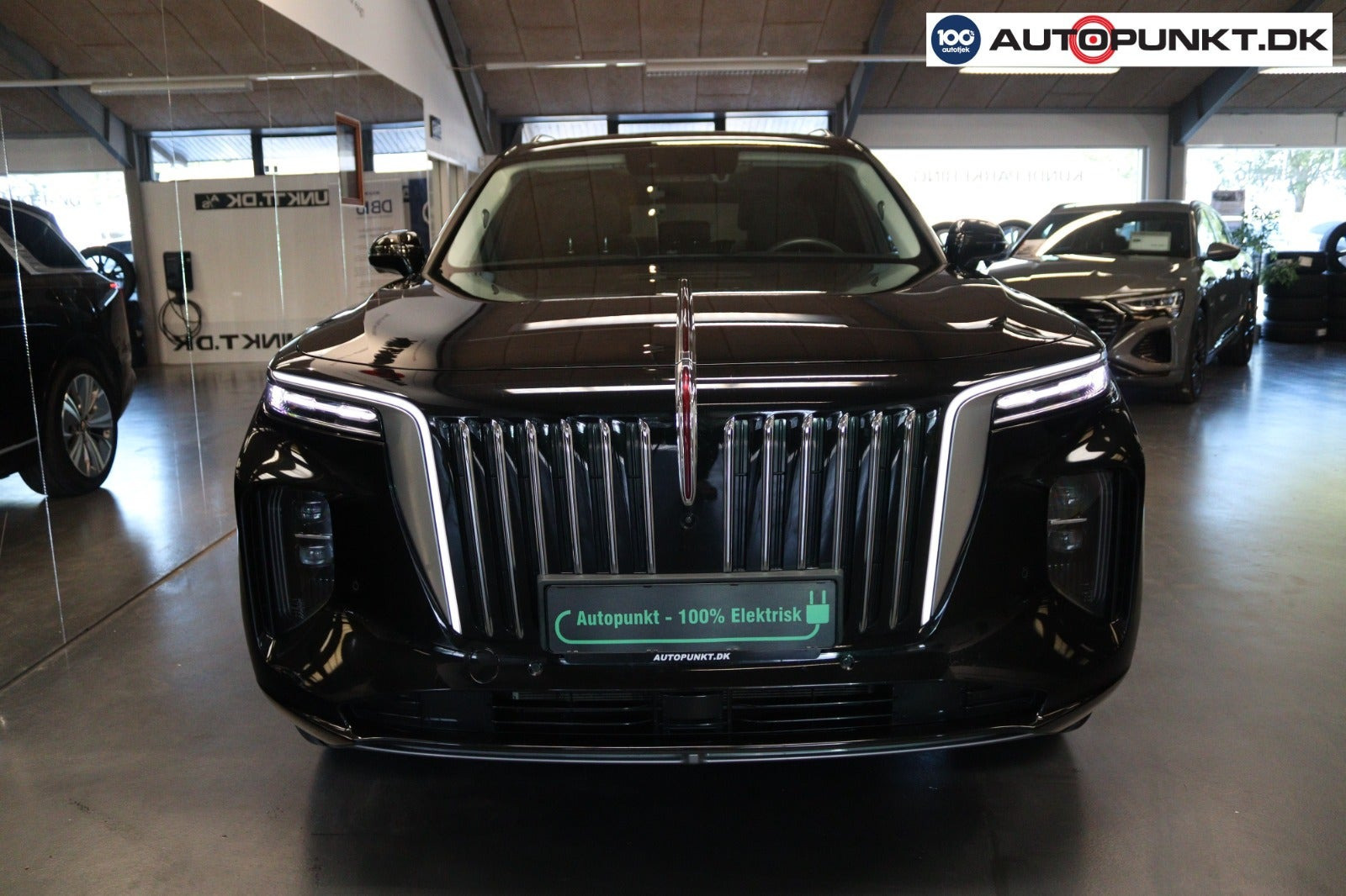 Sort Hongqi E-HS9 fra 2024