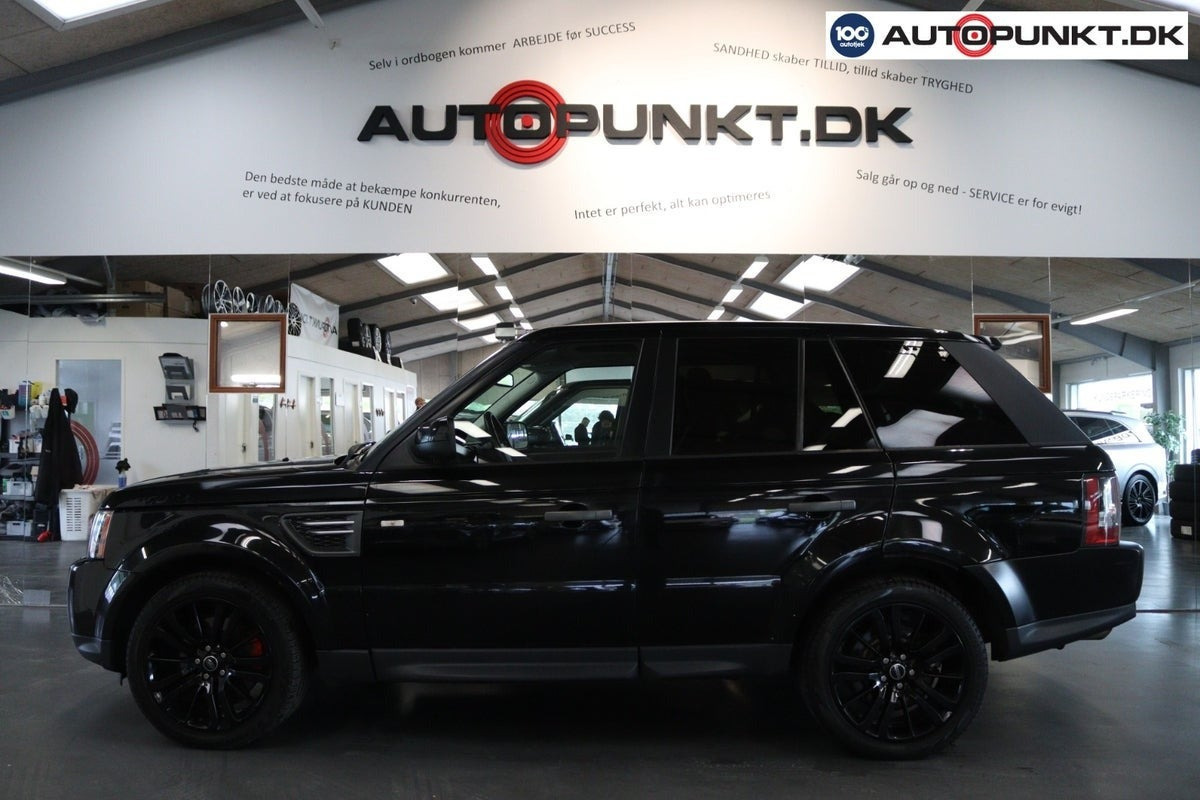 Sort Land Rover Range Rover sport fra 2010