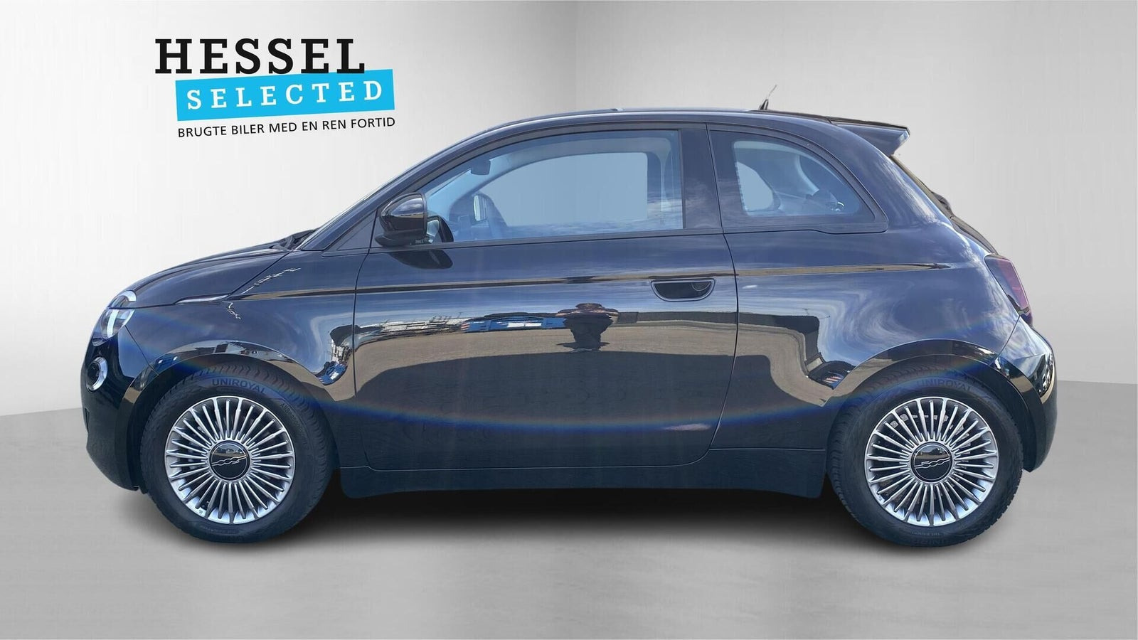 Sort Fiat 500e fra 2023