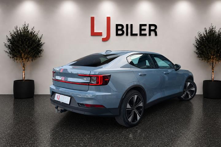 Grå Polestar 2 fra 2023