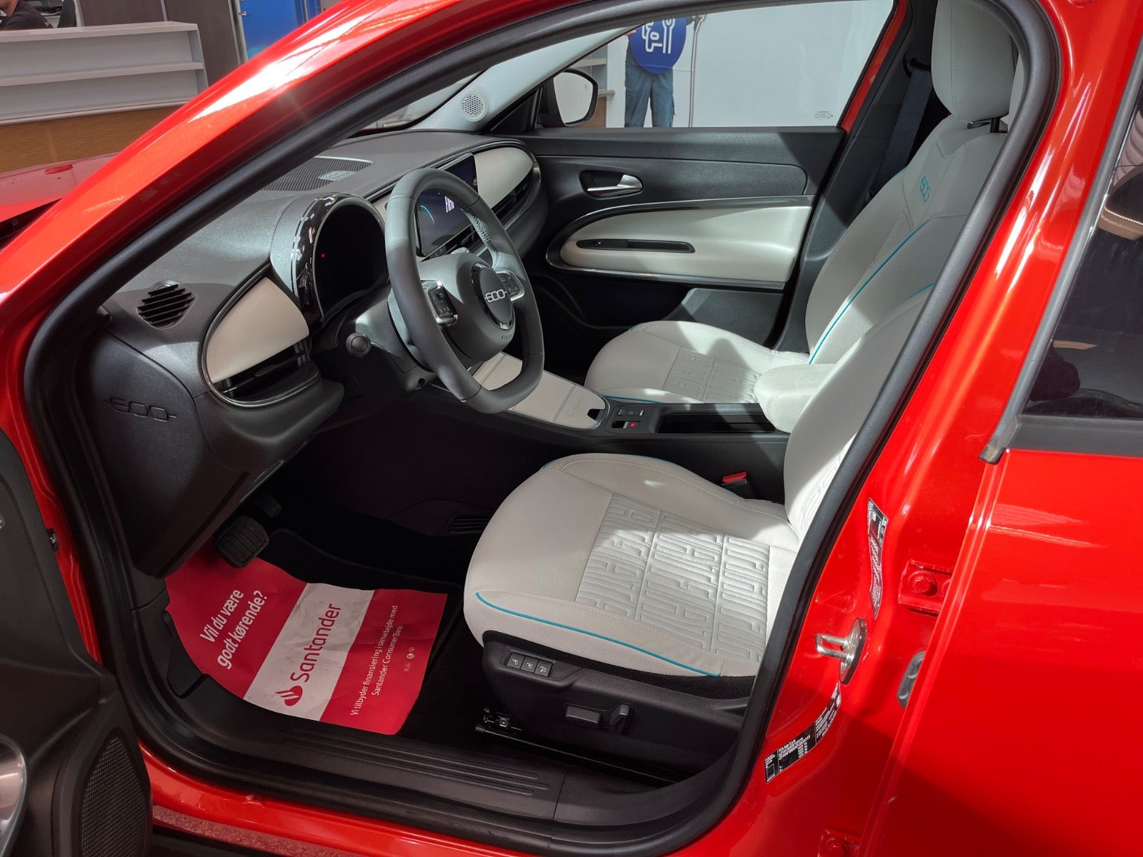 Orange Fiat 600e fra 2024