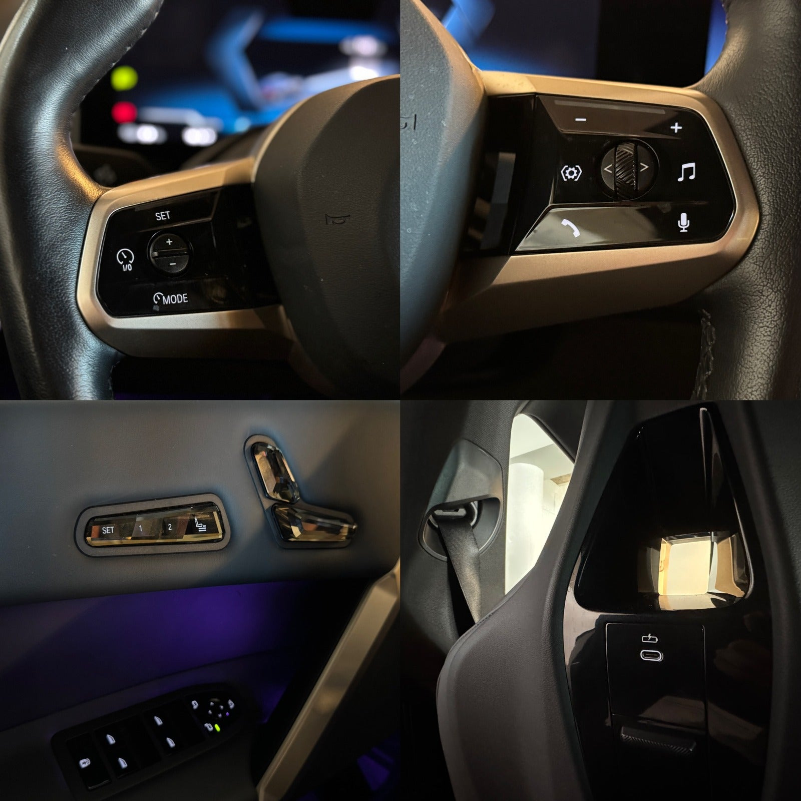 Sort BMW iX fra 2023