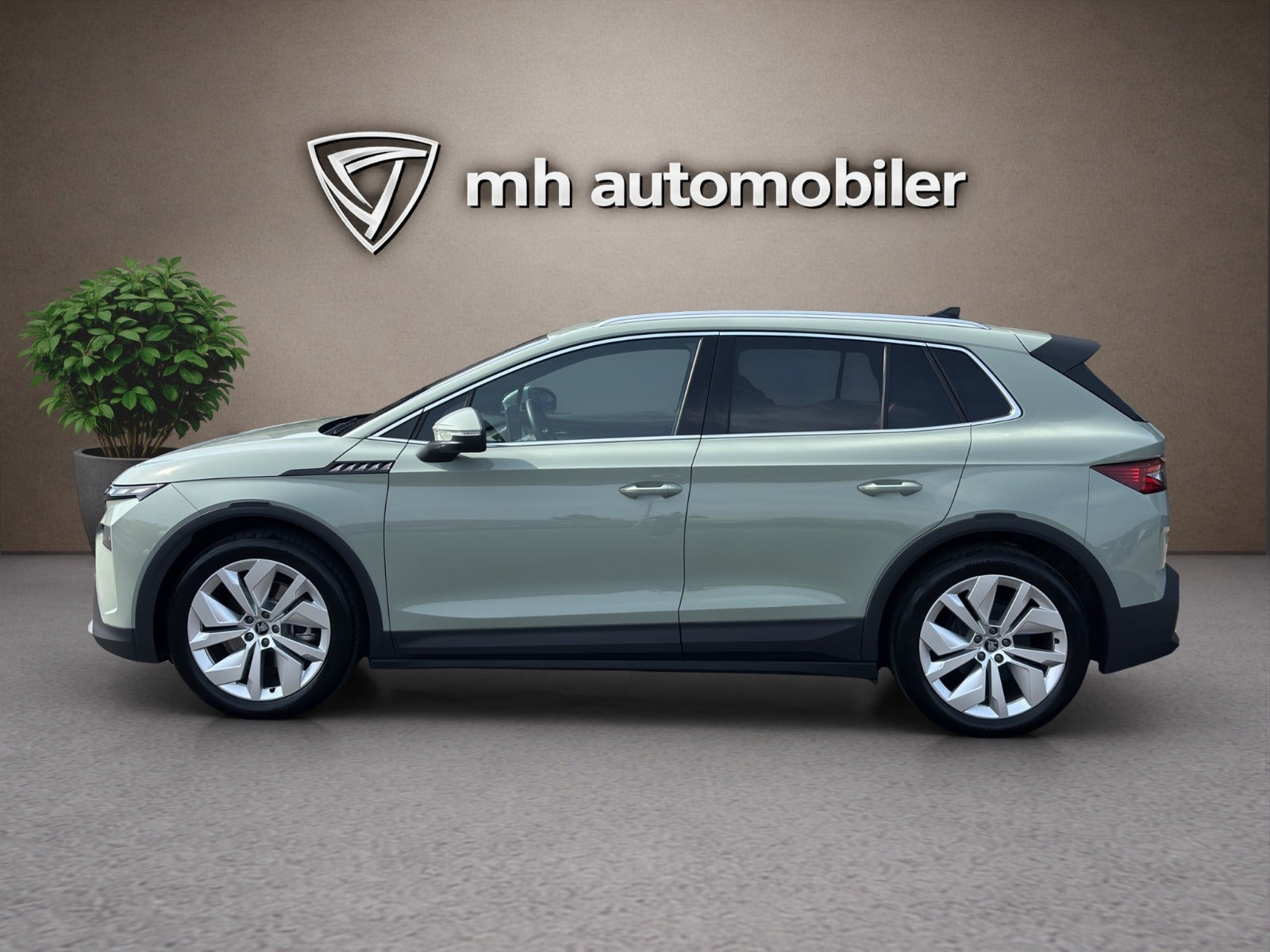 Grøn Skoda Elroq fra 2025
