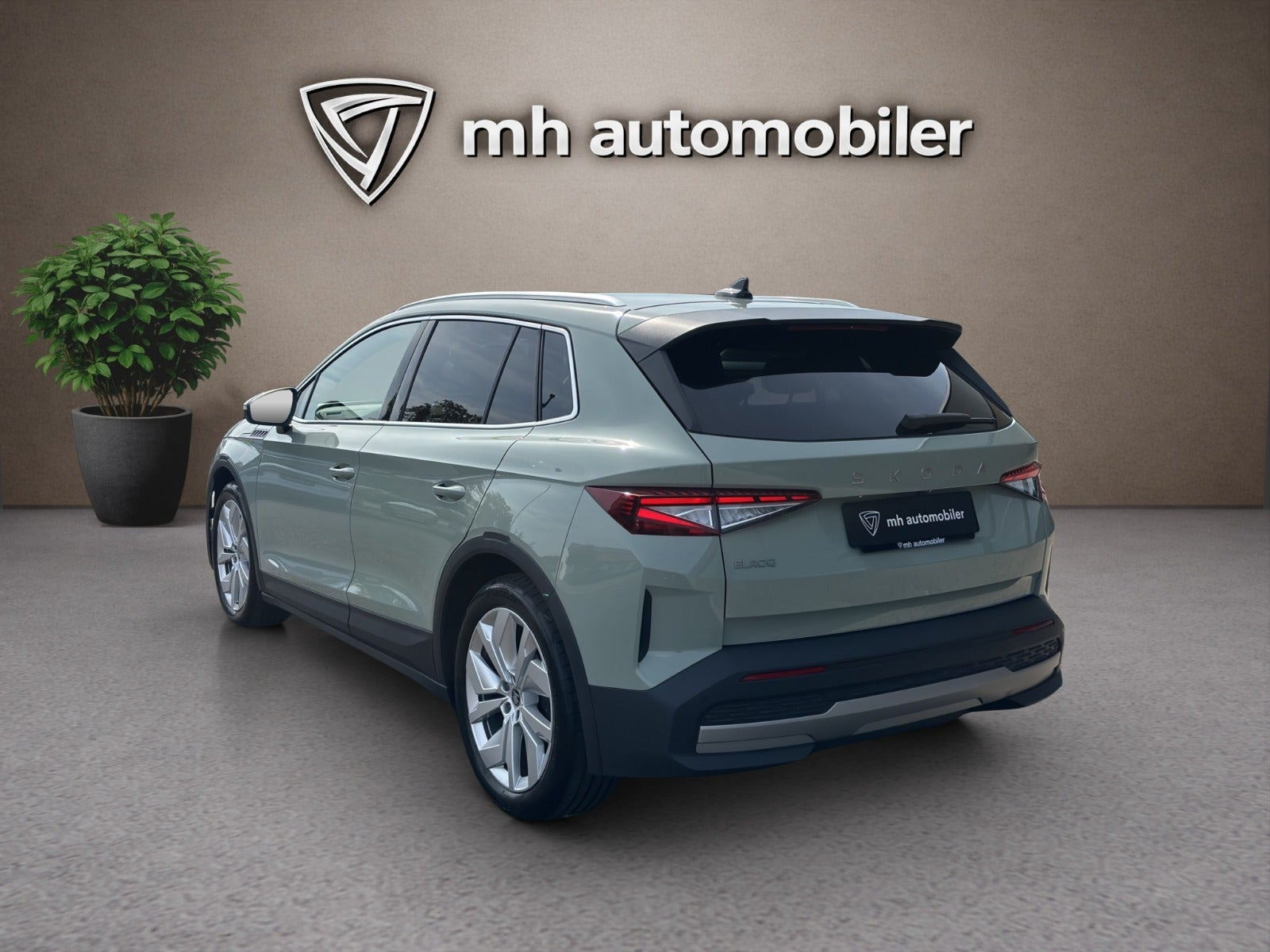Grøn Skoda Elroq fra 2025