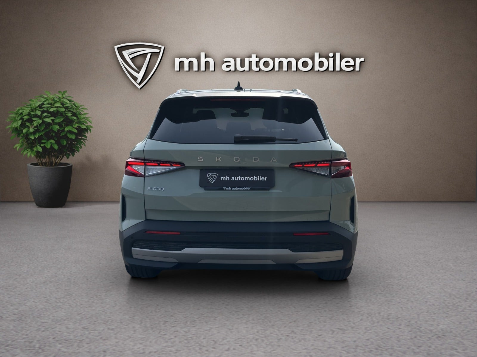Grøn Skoda Elroq fra 2025