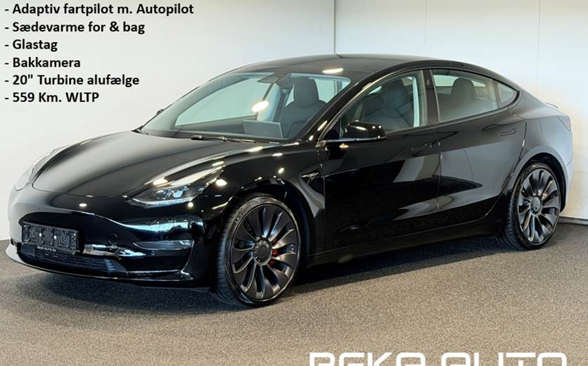 Tesla Model 3 Performance AWD