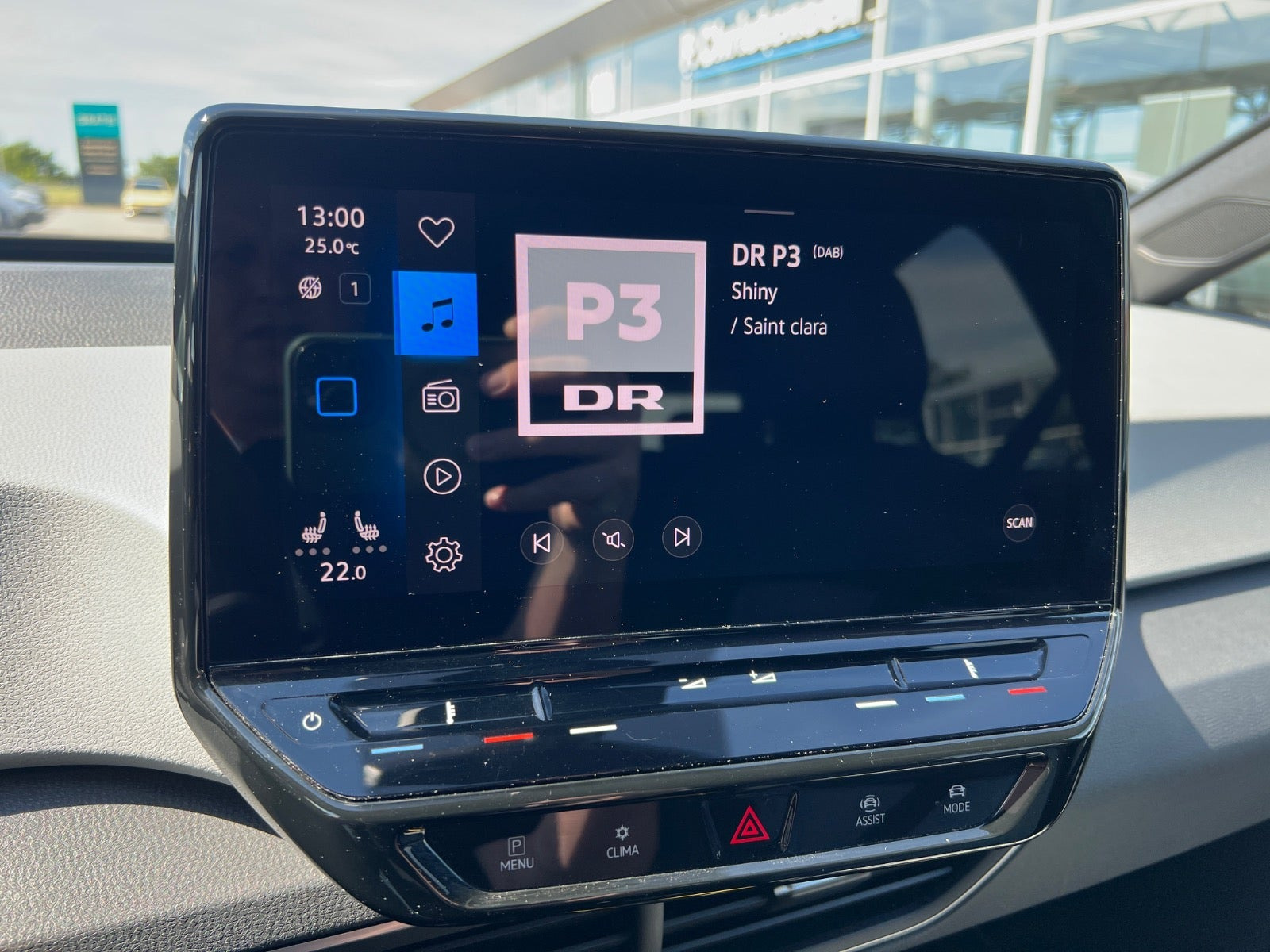 Blå VW ID.3 fra 2023