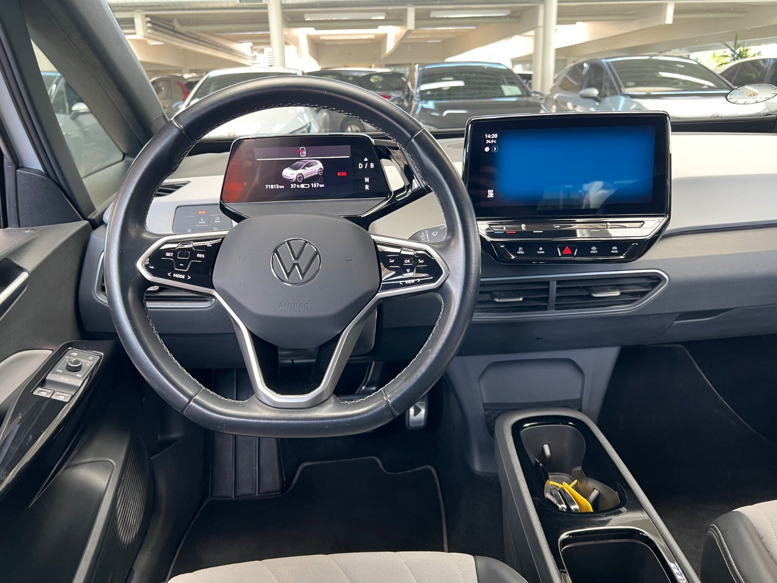 Hvid VW ID.3 fra 2023