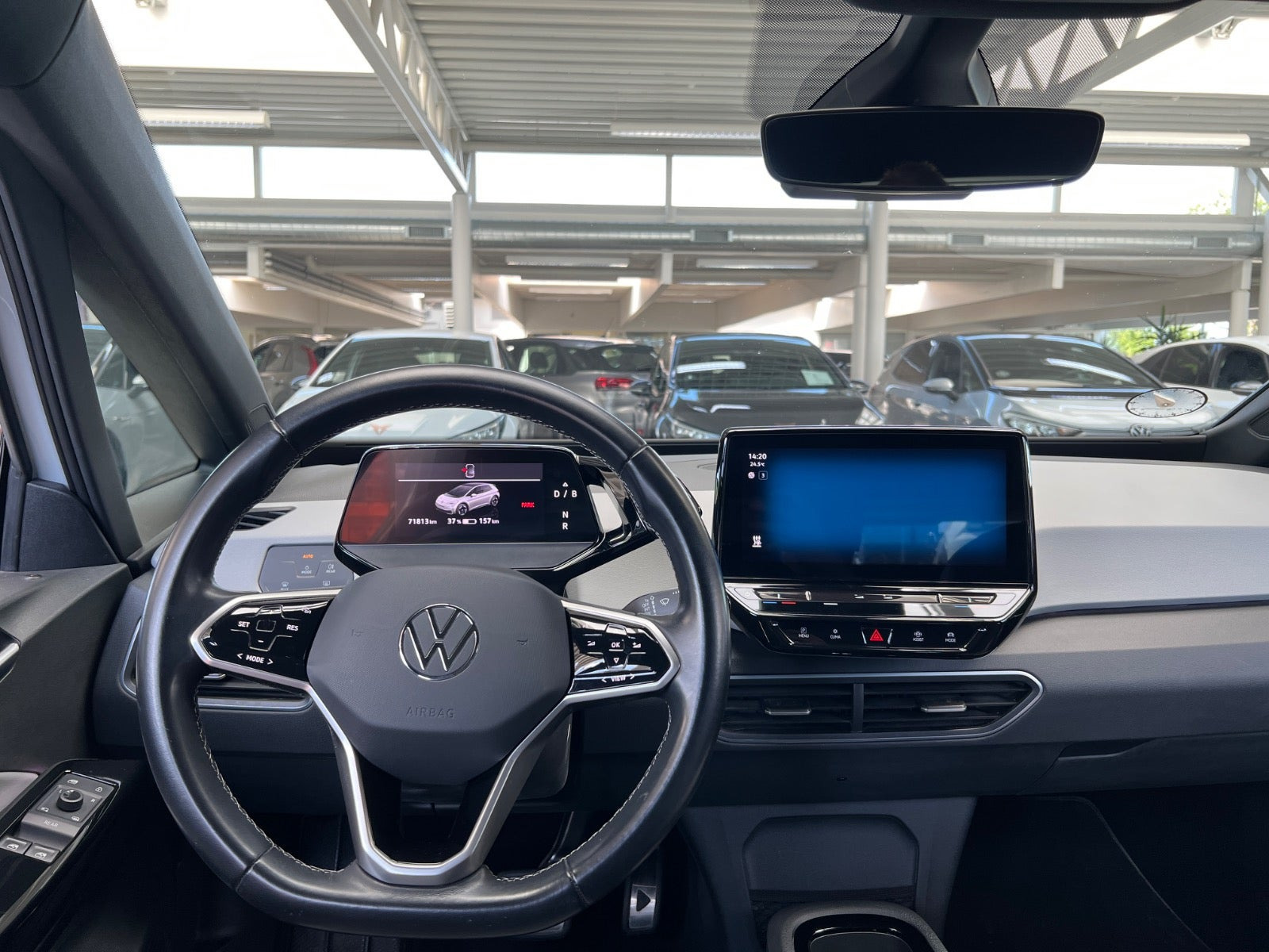 Hvid VW ID.3 fra 2023