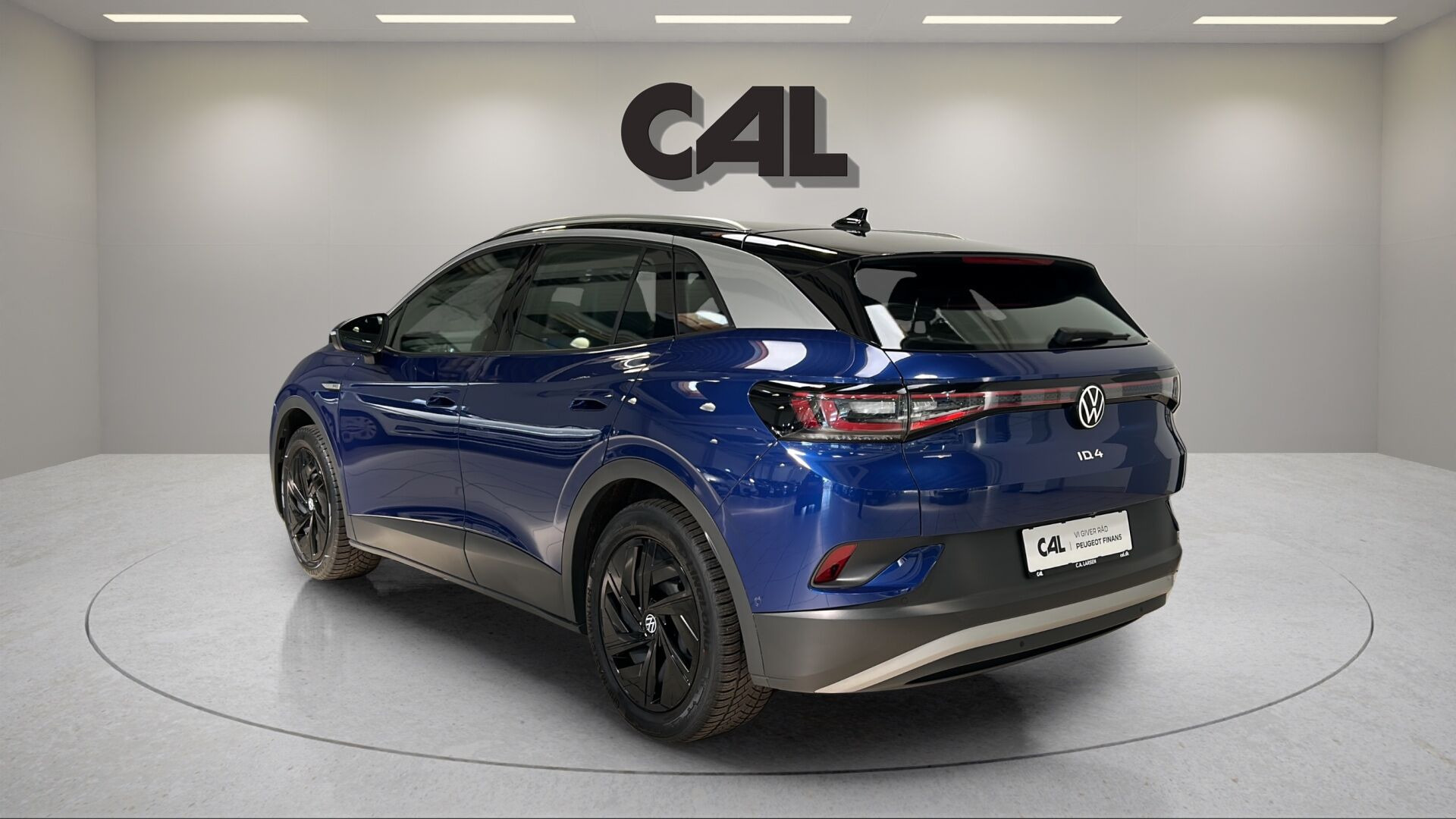 Blå VW ID.4 fra 2023