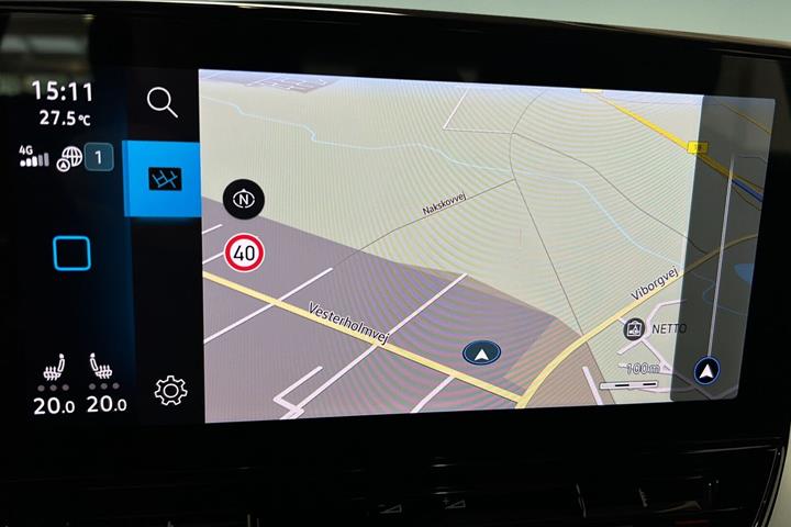 Blå VW ID.4 fra 2023