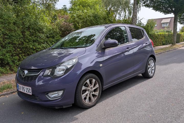 Lilla Opel Karl fra 2016