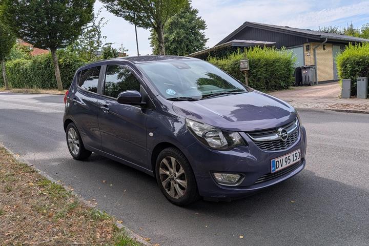 Lilla Opel Karl fra 2016