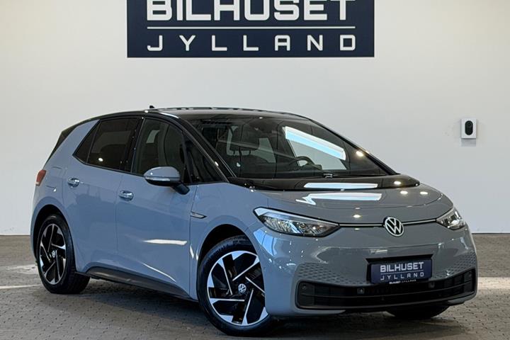 Grå VW ID.3 fra 2023