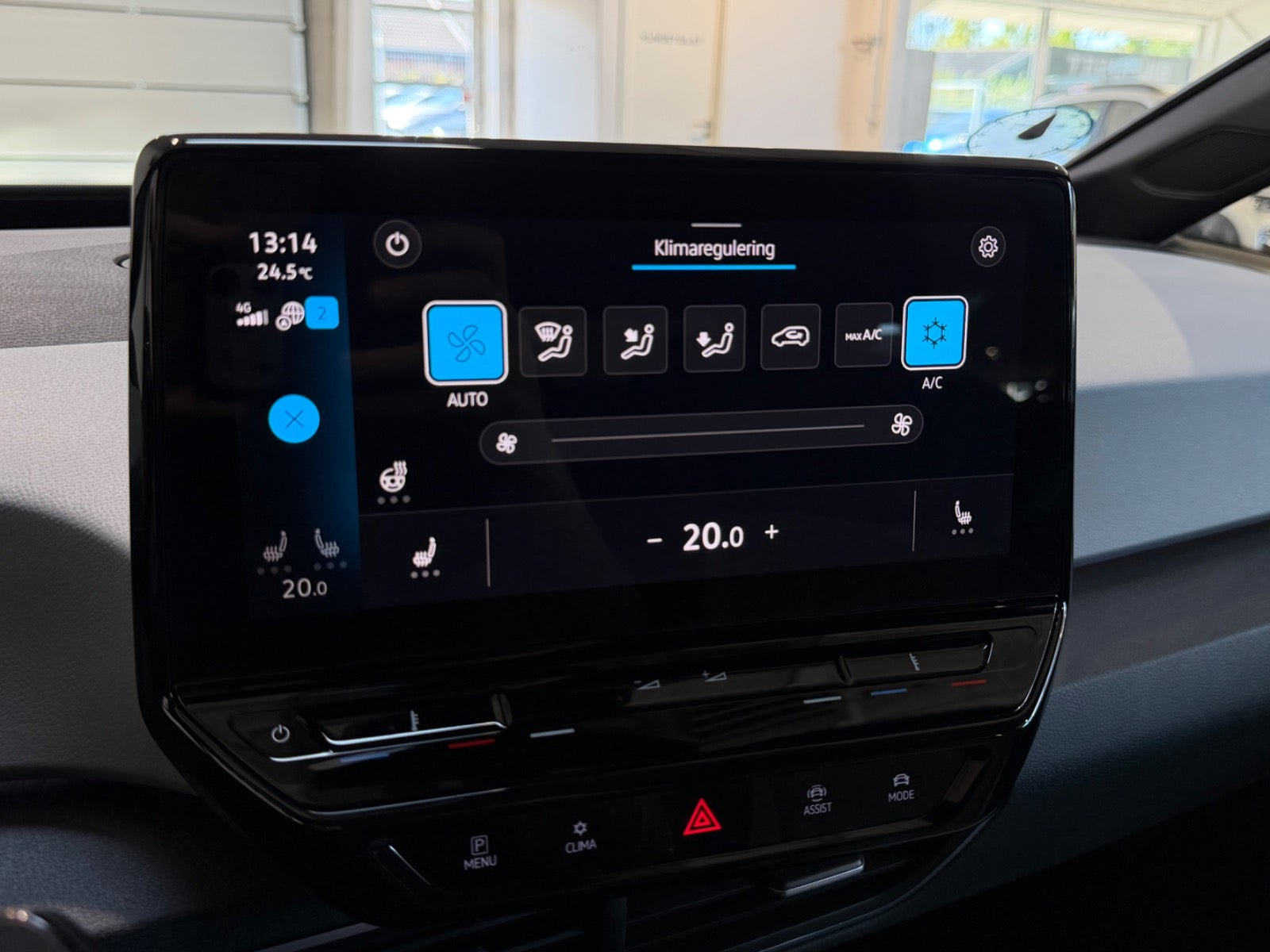 Grå VW ID.3 fra 2023