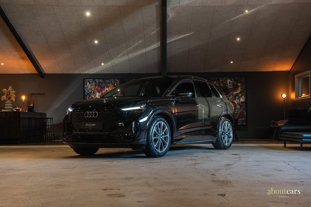 Sort Audi Q4 e-tron fra 2022